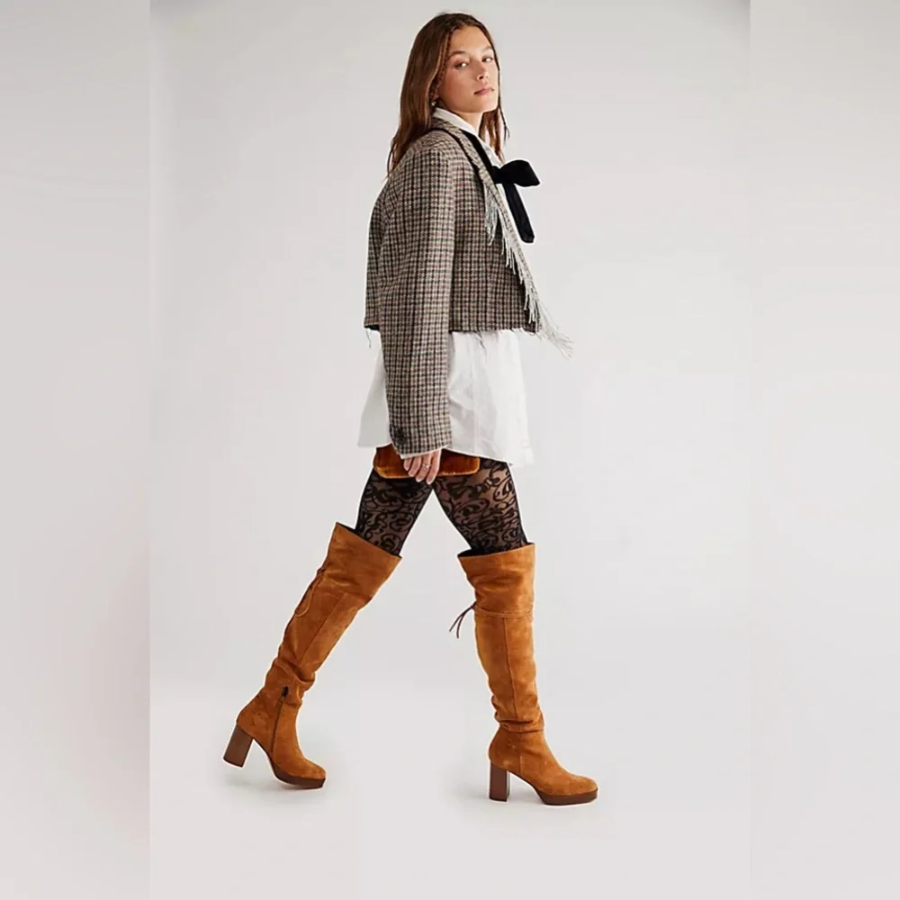 FREE PEOPLE OTK Leather Boots